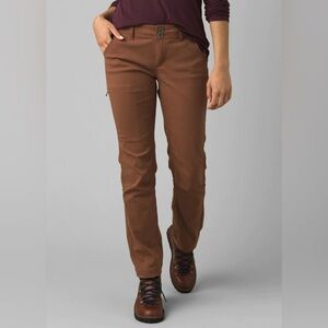 Prana Halle Straight-Leg Pants in Flax